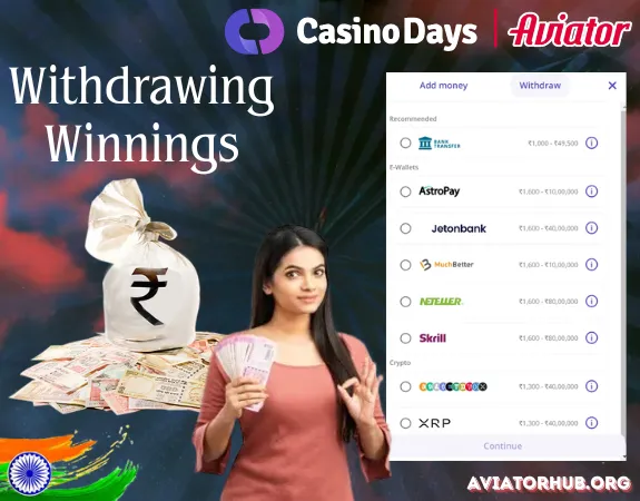 Withdrawing Winnings